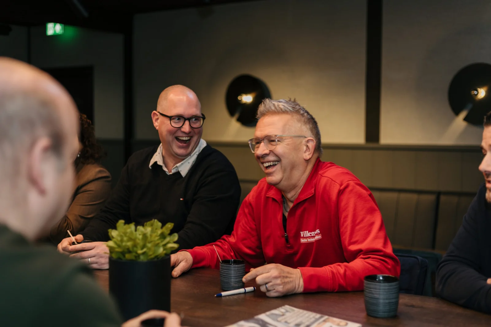 Collega's in gesprek